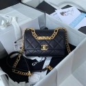 AAA 1:1 Chanel Flap Shoulder Bag Original leather AS2711 black HY13542yF79