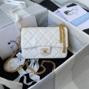 AAA Replica Chanel Flap Lambskin small Shoulder Bag AS3114 white HY11832cf50