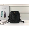 AAA Replica Gucci GG Marmont messenger bag 523365 black HY15482cf50