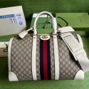 AAAAA Gucci Jumbo GG large duffle bag 696039 white HY22147Qa67