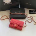 AAAAA Knockoff Chanel Original Grained Calfskin Pocket 81081 red HY17685Pg26