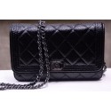 Best 1:1 Boy Chanel mini Flap Bags Bright Cannage Pattern A33815 Black HY17460eT55