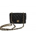 Best 1:1 Chanel Classic Flap Bags black Original Cannage Patterns A1116 Gold HY16365eT55