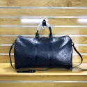 Best 1:1 Louis Vuitton Monogram Empreinte Keepall 50 Strap N41416 Black HY13705OR71
