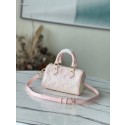 Best Louis Vuitton NANO SPEEDY M81508 Pink HY12531Ml87