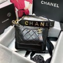 Best Quality Chanel gabrielle small hobo bag AS0865 black HY24609xb51