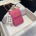 Best Quality Imitation Chanel Original Small classic Sheepskin Shoulder Bag AP1448 pink HY11843dK58