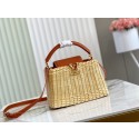 Best Quality Imitation Louis Vuitton CAPUCINES BB M55011 brown HY26443dK58