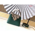 Best Quality Imitation Louis Vuitton Original Taurillon leather CAPUCINES BB M95509 green HY1623dK58