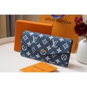 Best Quality Imitation Louis Vuitton SARAH WALLET M81183 Navy Blue HY22428dK58