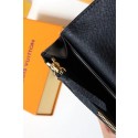 Best Replica Louis Vuitton ROSALIE COIN PURSE M80755 black HY3118zU69