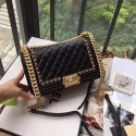 Boy Chanel Flap Bag Original Leather B67086 Black HY21831kC27