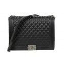Boy Chanel Flap Shoulder Bag Original Cannage Pattern A67087 Black HY16194zS17