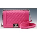 Boy Chanel Flap Shoulder Bag Sheepskin Leather CHA6870 Rose HY17441tL32
