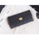 BOY CHANEL Flap Wallet A80286 black gold-Tone Metal HY5571CI68