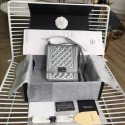 Boy chanel handbag Goatskin & Ruthenium-Finish Metal AS0130 Silver HY10635Lp50