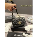 Chanel 19 Belt Bag Original Sheepskin Leather AS2388 Black HY7479DI37