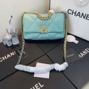 CHANEL 19 Flap Bag AS1160 AS1161 AS1162 Blue Sky HY5359UW57