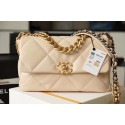 Chanel 19 flap bag AS1161 Beige HY19659Oq54