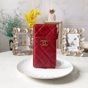 CHANEL 19 Mobile phone case Card Holder AP1182 red HY956Gp37