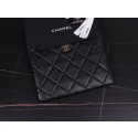 CHANEL 19 Sheepskin Original Leather Carry on bag AP0952 Black HY16880Kd37