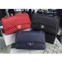 Chanel 2.55 series Flap Bag Chevron Caviar Leather V8023 HY25754VI95