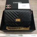 Chanel 2.55 Wallet on Chain A70328 black HY14593Pf97
