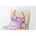 CHANEL 22 HANDBAG AS3260 Purple HY22767nE34