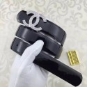 Chanel 30mm Patent Leather Belt CH5230 Black HY8820fJ40