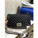 Chanel Boy Flap Original Caviar Leather Shoulder Black Bag A67086 HY22596uT54