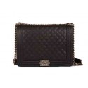 Chanel Boy Flap Shoulder Bag Original Cannage Pattern A67087 Black HY6108Xw85