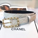 Chanel Calf Leather Belt Wide with 30mm 56598 HY25600Lp50