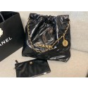 Chanel Calf leather shopping bag AS3261 black HY26624Zf62