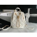 Chanel Calfskin Backpack Original Leather AS3211 white HY19617uk46