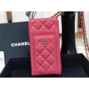 Chanel Calfskin Chain Card packet & Gold-Tone Metal AP0990 pink HY24671mm78