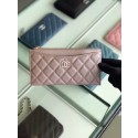 Chanel Calfskin Leather & Gold-Tone Metal A84107 light pink HY6818dN21