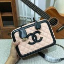 Chanel Calfskin Leather Shoulder Bag 6070 Pink HY2468cP15