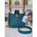 Chanel Calfskin Shoulder Bag AS3111 blue HY22743pA42