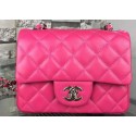 Chanel Classic Flap Bag Original Sheepskin Leather A5171 Rose HY11152Yr55
