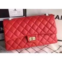 Chanel Classic Flap Bag Red Original Leather CHA8575 Gold HY1987wv88