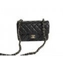 Chanel Classic Flap Bags black Original Cannage Patterns A1116 Silver HY23197Yr55