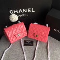 Chanel Classic Flap mini Bag Original Leather A1115 Pink HY17346rd58