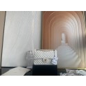 Chanel classic handbag Lambskin & gold Metal V01112 white HY20764Oj66