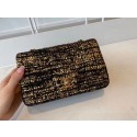 Chanel classic handbag Tweed & Gold-Tone Metal A01116-1 HY793fo19