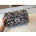 Chanel classic handbag Tweed & silver-Tone Metal A01112-3 HY20989Xp72