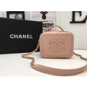 Chanel Cosmetic Bag Original Cannage Pattern A93341 Pink HY24508PC54