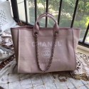Chanel Deauville Tote Bag Original Canvas Leather A68047-15 HY17937jo45