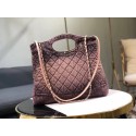 CHANEL Denim 31 Shopping bag AS1407 pink HY23963ER88