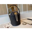 Chanel Drawstring Sheepskin bag AS1478 black HY13037ff76