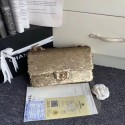 Chanel flap bag equins Lambskin gold-Tone Metal AS0196 gold HY20602wv88